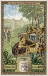 Szene aus dem Nibelungenlied